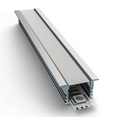 Профиль встраиваемый с рассеивателем серебро 2м. Apeyron 08-12