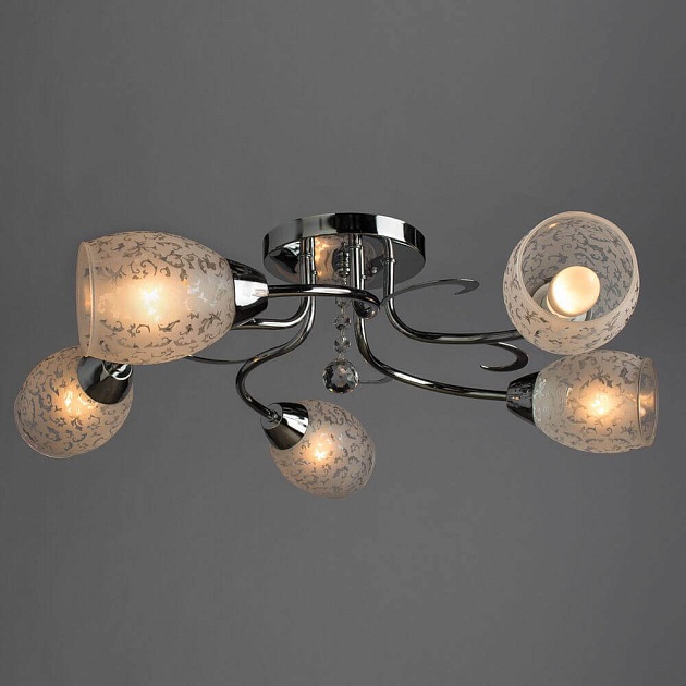 Потолочная люстра Arte Lamp Stefania A6055PL-5CC Фото № 3