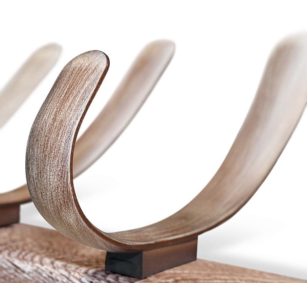 Настенная вешалка Sheffilton SHT-WH21 атланта брашированный 4644313101 Фото № 3