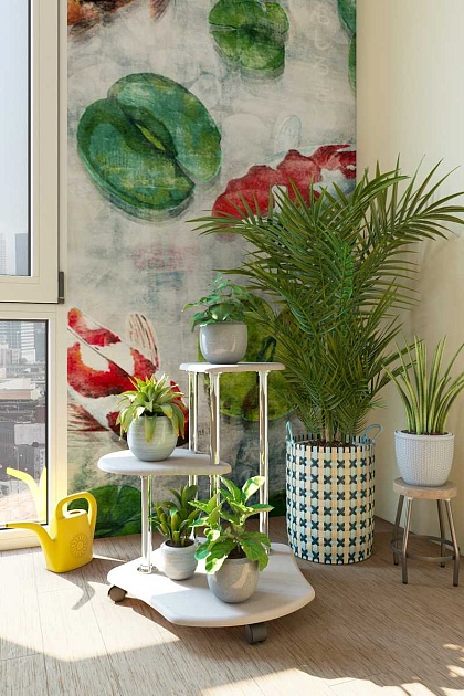 Подставка для цветов Мебелик Двоечка 006297 изображение 5 Подставка для цветов Мебелик Двоечка 006297 Фото № 5