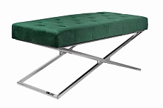 Банкетка ArtHomeDecor Cross ID-78 CR Green 2
