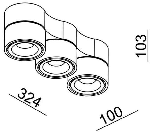 Светодиодный спот Deko-Light Uni Triple 348210 изображение 2 Светодиодный спот Deko-Light Uni Triple 348210 Фото № 2