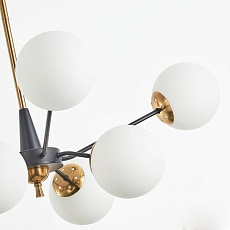 Подвесная люстра Arte Neapolis79808 279808/8 BK/GD 3