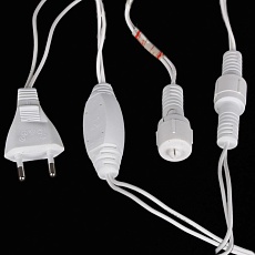 Cветодиодная гирлянда Sneha бахрома 230V синий/белый мерцающий A-056R BL/WT FLASH 1