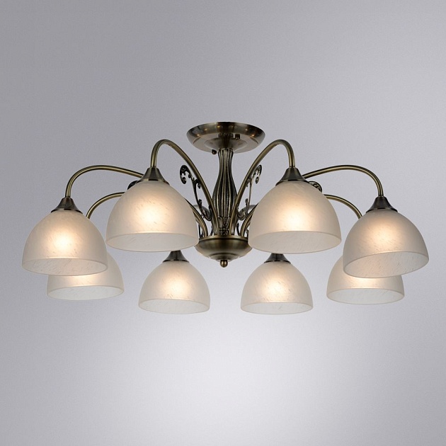 Потолочная люстра Arte Lamp Spica A3037PL-8AB Фото № 3