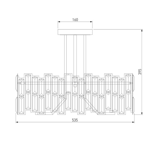 Потолочная люстра Bogates Zolletta 339/5 Strotskis Smart изображение 6 Потолочная люстра Bogates Zolletta 339/5 Strotskis Smart Фото № 6