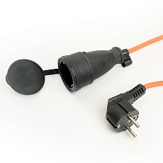 Удлинитель на пластиковой катушке STD04-10-30 (UG) 1-местный с/з 3*1,5, 30м, 250В, 16А, IP44, Standart (29409) 50175 1