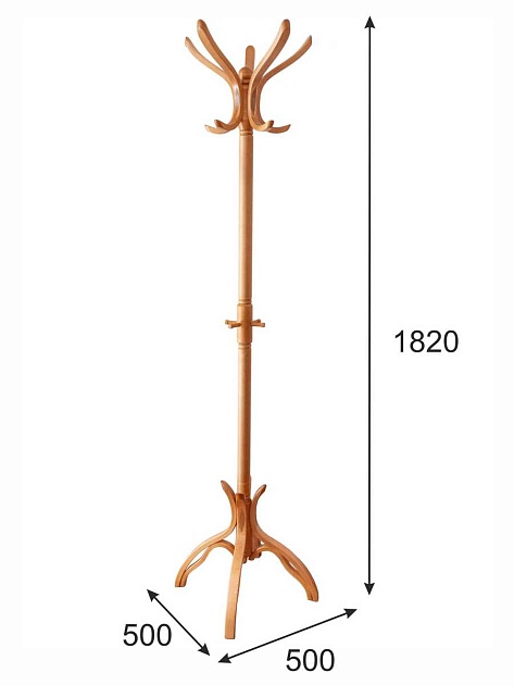 Напольная вешалка Мебелик В 12Н 001015 Фото № 3