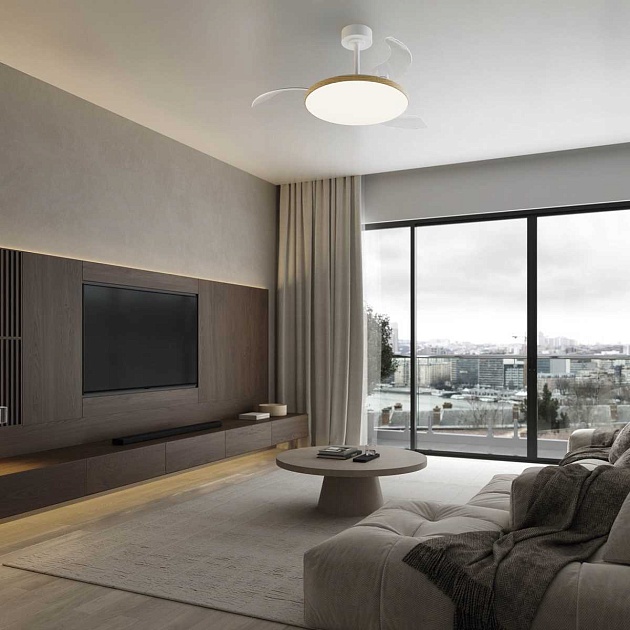 Люстра-вентилятор Mantra SLIM FAN 9007 Фото № 8