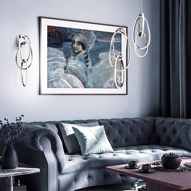 Настенный светильник Odeon Light L-vision Space 4891/33WL изображение 3 Настенный светильник Odeon Light L-vision Space 4891/33WL Фото № 3