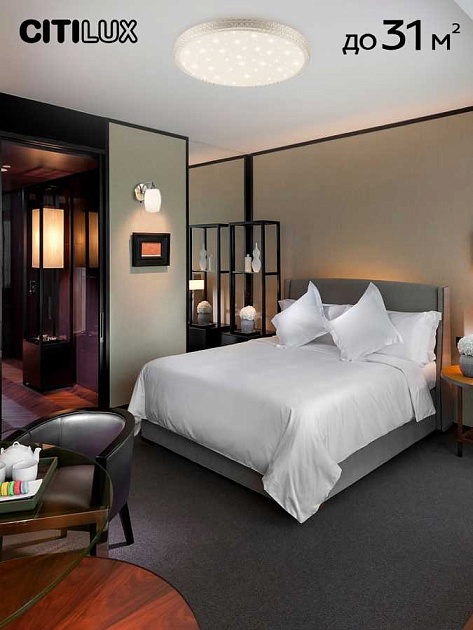 Потолочный светодиодный светильник Citilux Альпина Смарт CL718A80G Фото № 31