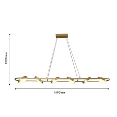 Подвесная светодиодная люстра F-Promo Abris 4677-6P 1