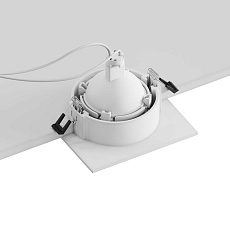 Встраиваемый светильник Hesby Lighting Hesby Bodo IP20,10Вт, GU5.3, белый HSBL_0106 1
