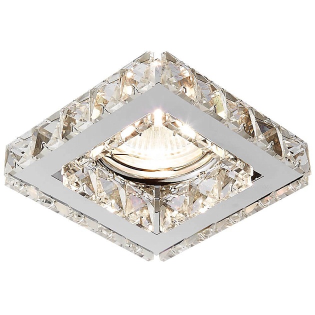 Встраиваемый светильник Ambrella light Crystal K110 CL/CH Фото № 1