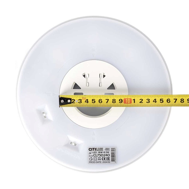 Потолочный светодиодный светильник Citilux Etalon CL750240 изображение 3 Потолочный светодиодный светильник Citilux Etalon CL750240 Фото № 3