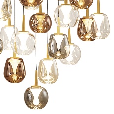 Подвесная светодиодная люстра Mantra Andromeda 8937+24PL 5