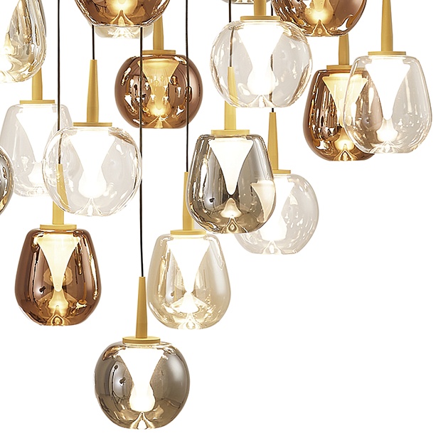 Подвесная светодиодная люстра Mantra Andromeda 8937+24PL Фото № 6