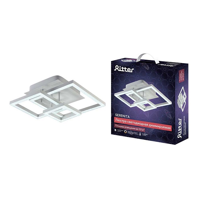 Потолочная люстра Ritter SERENITA 52937 2 Фото № 1