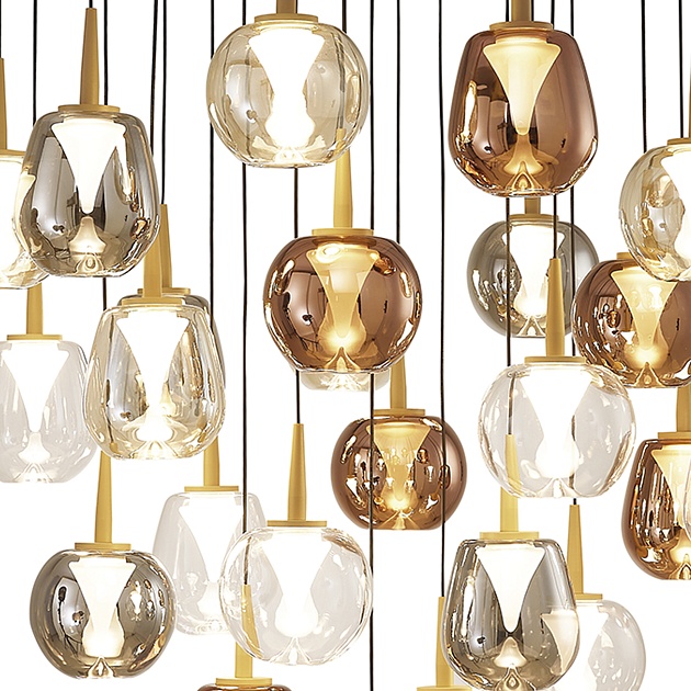 Подвесная светодиодная люстра Mantra Andromeda 8937+24PL Фото № 5