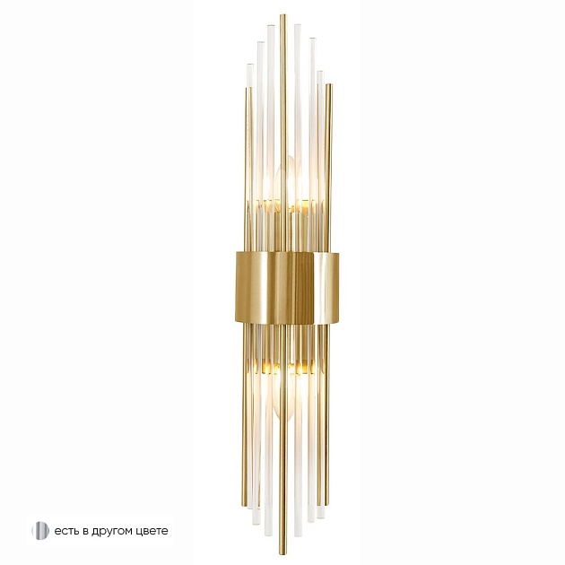 Настенный светильник Crystal Lux Atento AP2 Brass/Transparente изображение 1 Настенный светильник Crystal Lux Atento AP2 Brass/Transparente Фото № 1