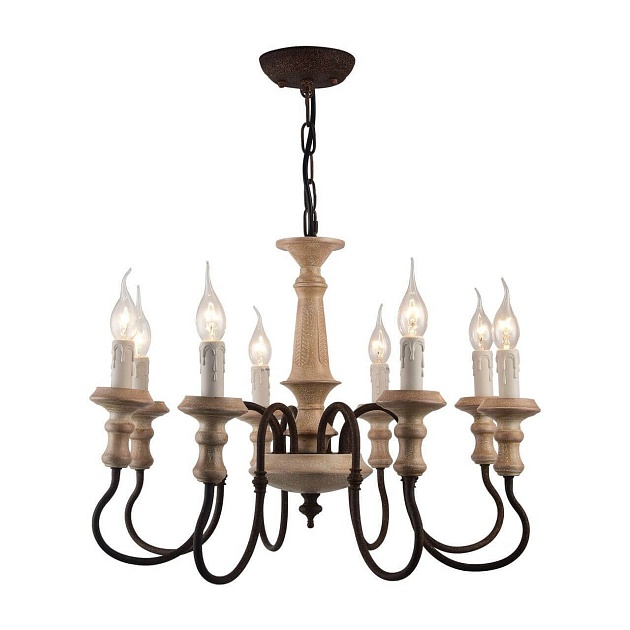 Подвесная люстра Arte Lamp A1700LM-8BR Фото № 1