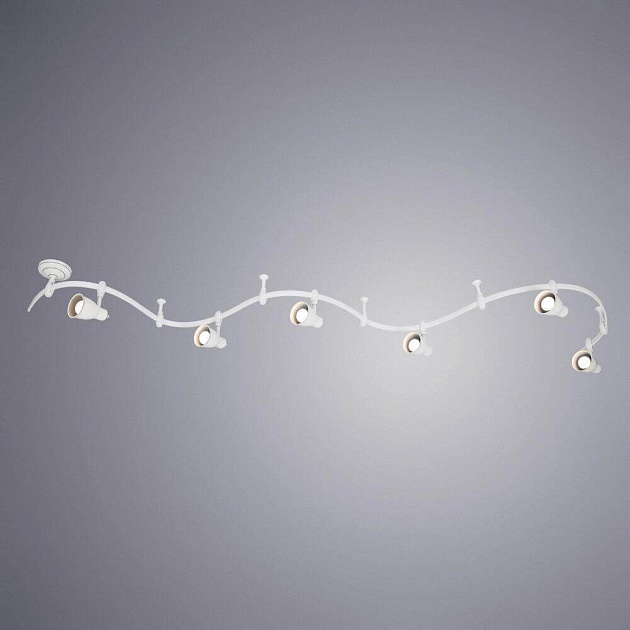 Трековая система Arte Lamp A3058PL-6WH изображение 2 Трековая система Arte Lamp A3058PL-6WH Фото № 2