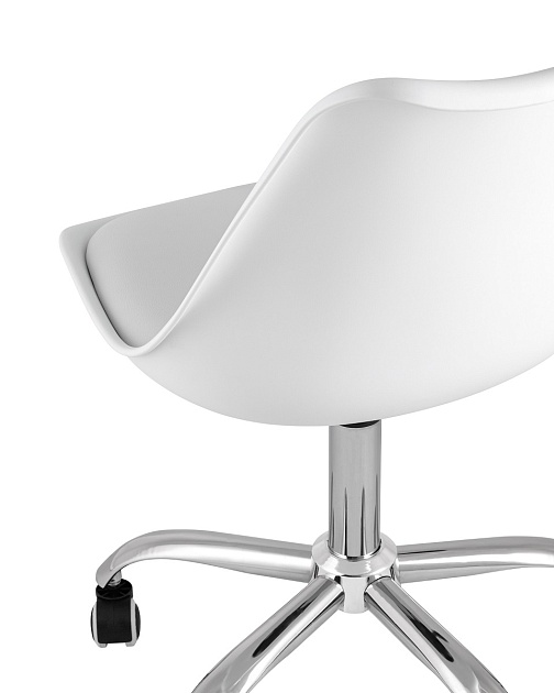Офисный стул Stool Group BLOK пластиковый белый Y818 white изображение 7 Офисный стул Stool Group BLOK пластиковый белый Y818 white Фото № 7