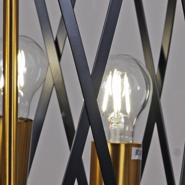 Подвесная люстра Illumico IL1023-3PB-05 BK GD Фото № 2