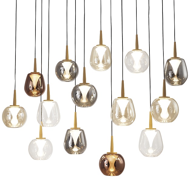 Подвесная светодиодная люстра Mantra Andromeda 8936+14PL Фото № 7