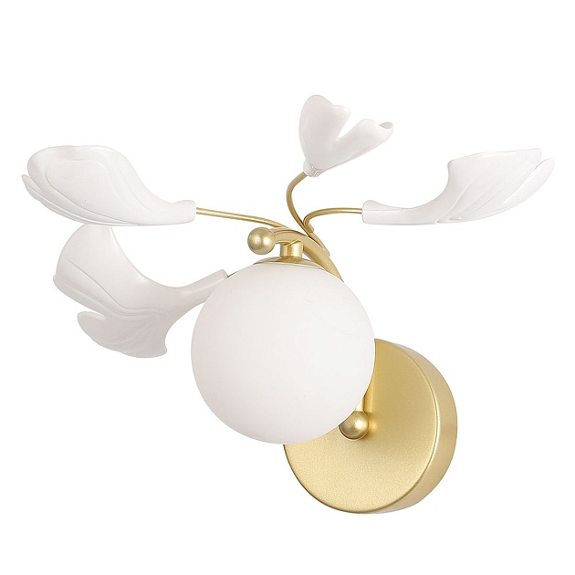 Бра Crystal Lux Colibri AP1 Gold Фото № 1