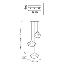 Люстра Meringe Lightstar 799133 1