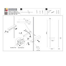 Настенный светодиодный светильник ST Luce Astente SL1589.411.01 4