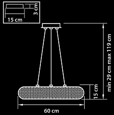 Подвесной светильник Lightstar Onda 741104 1