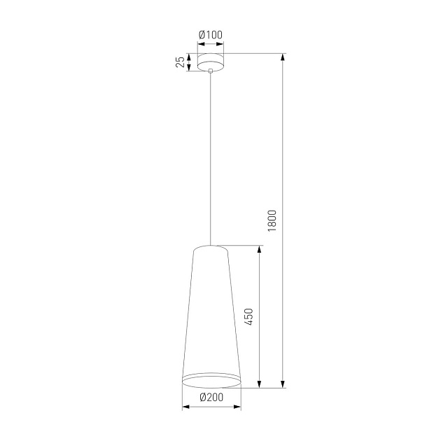 Подвесной светильник TK Lighting 10085 Zing Фото № 2