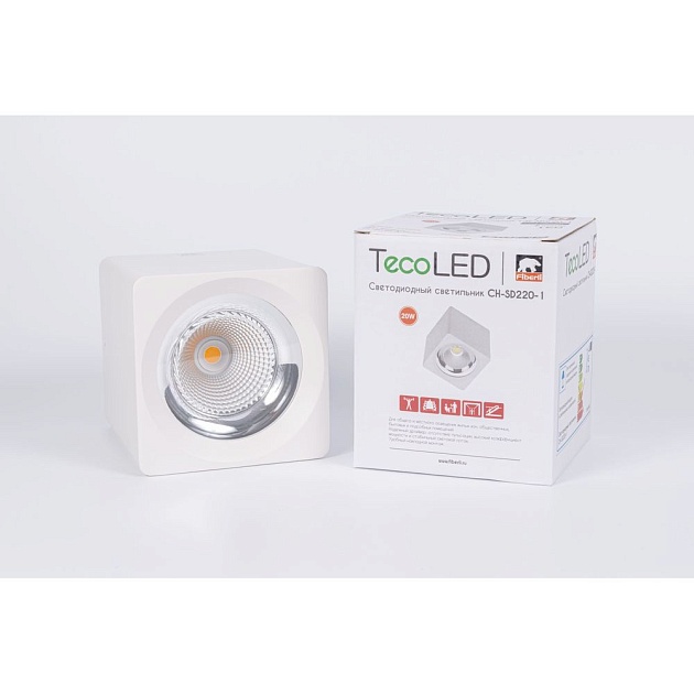 Потолочный светодиодный светильник Fiberli CH-SD220-1 12120101 изображение 6 Потолочный светодиодный светильник Fiberli CH-SD220-1 12120101 Фото № 6