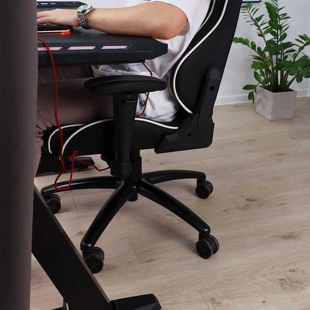 Игровое кресло AksHome Spiderman черный, экокожа 80352 Фото № 16