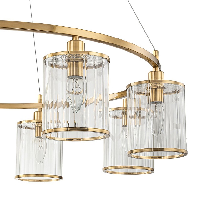 Подвесная люстра Indigo Dante 13022/8P Brass V000406 Фото № 2