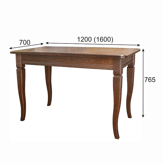 Кухонный стол Мебелик Фидея 3 005485 изображение 3 Кухонный стол Мебелик Фидея 3 005485 Фото № 3