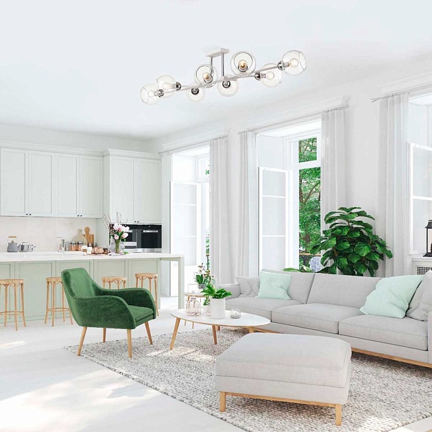 Потолочная люстра Lumion Moderni Alana 4517/8C изображение 3 Потолочная люстра Lumion Moderni Alana 4517/8C Фото № 3