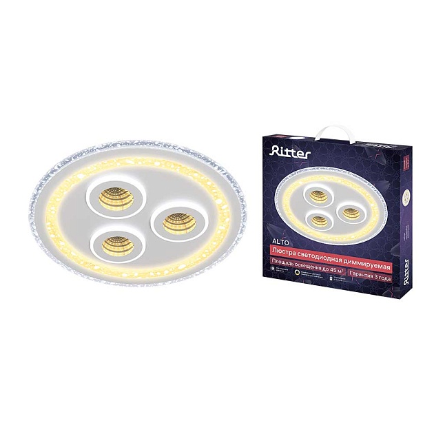 Потолочная люстра Ritter ALTO 52307 3 Фото № 1