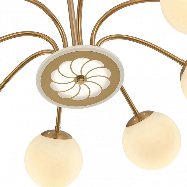 Подвесная люстра Arte Neapol71069 271069/8 GD Фото № 7