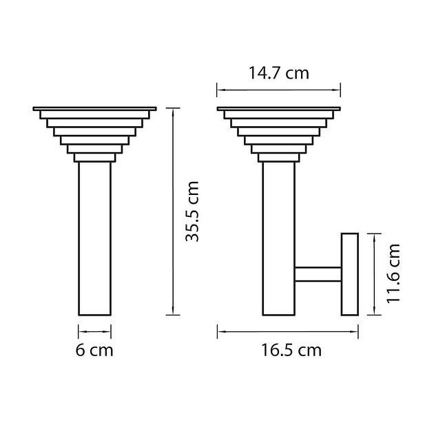 Уличный настенный светодиодный светильник Lightstar Piatto 379637 изображение 2 Уличный настенный светодиодный светильник Lightstar Piatto 379637 Фото № 2
