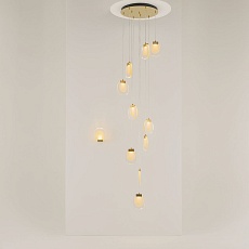 Подвесной светодиодный светильник Maytoni Modern Biology MOD367PL-L30BBSK 4