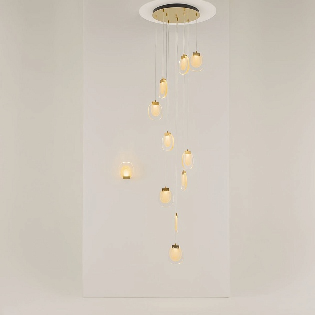 Подвесной светодиодный светильник Maytoni Modern Biology MOD367PL-L30BBSK Фото № 5