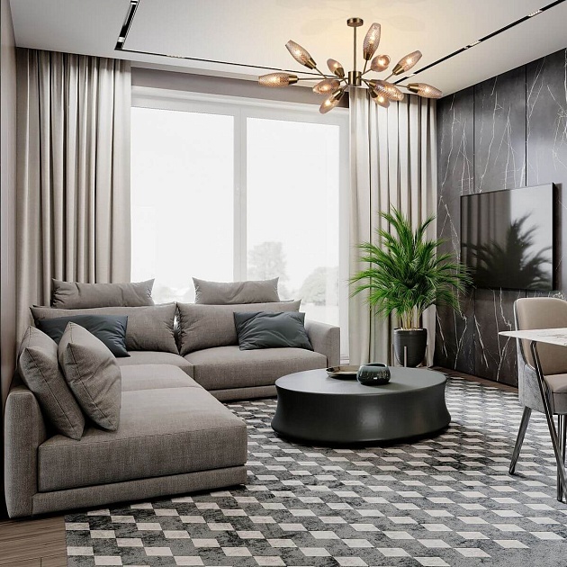 Потолочная люстра Escada Desire 10165/12PL Copper Фото № 5