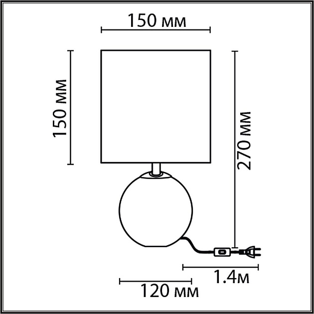 Настольная лампа Lumion Classi Kohala 8229/1T изображение 2 Настольная лампа Lumion Classi Kohala 8229/1T Фото № 2