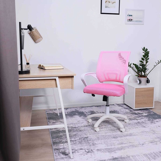 Детское кресло AksHome Ricci розовый, ткань 74986 Фото № 8