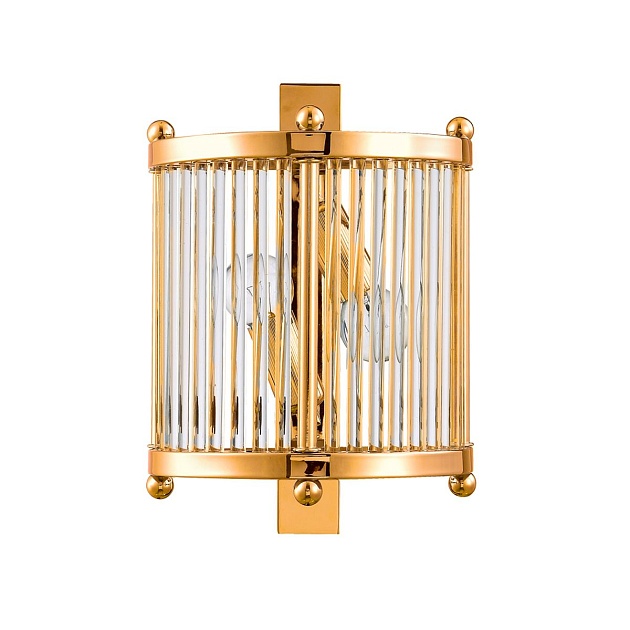 Настенный светильник Crystal Lux Tadeo AP2 Gold/Transparente Фото № 1