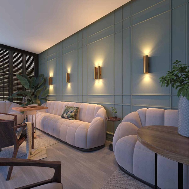 Настенный светодиодный светильник Odeon Light Hightech Dario 3833/2WB изображение 4 Настенный светодиодный светильник Odeon Light Hightech Dario 3833/2WB Фото № 4