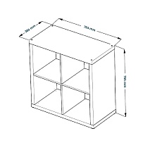 Стеллаж Шведский Стандарт FÖRA 4 S00029 2